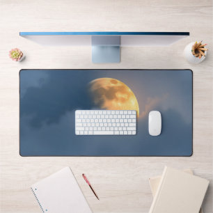 Alfrombrillas De Escritorio Moon Desk Mat - Fases lunares estéticas, luna llen