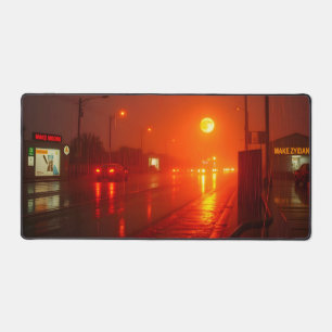 Alfrombrillas De Escritorio Moon Desk Mat - Fases lunares estéticas, luna llen