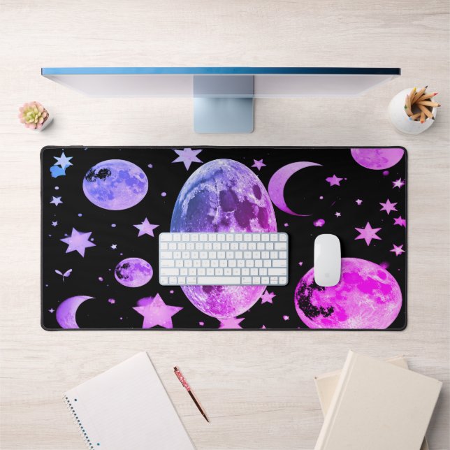 Alfrombrillas De Escritorio Moon Moon Desk Mat Black (Oficina 1)