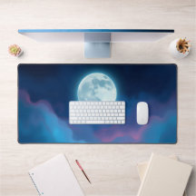 Moon Moon Desk Mat - Dreamnight Sky, Vi