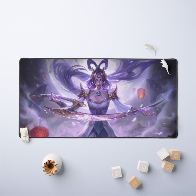 Alfrombrillas De Escritorio Moon Scorn Gaming Desk | Mousepad (Mesa para niños)