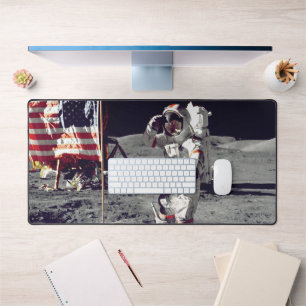 Alfrombrillas De Escritorio Moonwalk Apollo 17