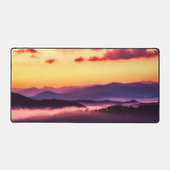 Alfrombrillas De Escritorio Mountain Sunrise (Anverso)