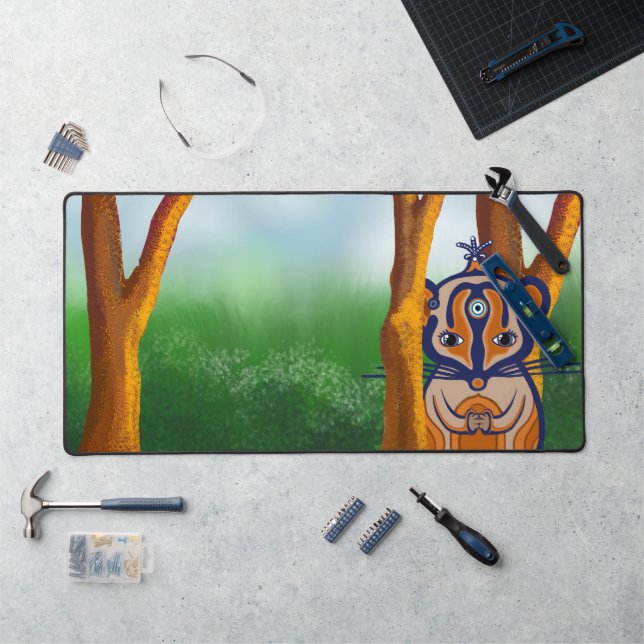 Alfrombrillas De Escritorio Mouse in the Woods (Puesto de trabajo)