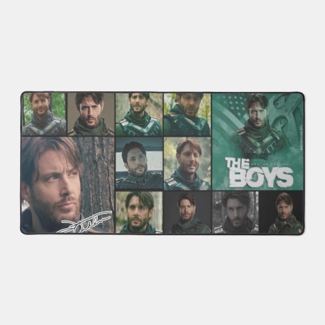 Alfrombrillas De Escritorio Mouse Pade The Boys Jensen Ackles  (Anverso)