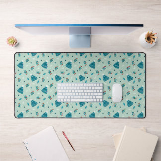 Alfrombrillas De Escritorio Mousepad de invierno azul Wonderland
