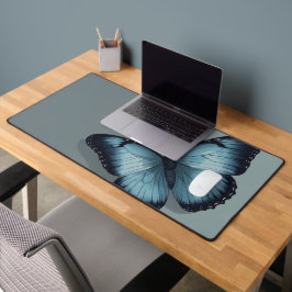 Alfrombrillas De Escritorio Mousepad de mariposa azul elegante y elegante