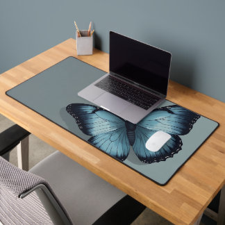 Alfrombrillas De Escritorio Mousepad de mariposa azul elegante y elegante