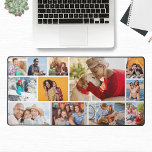 Alfrombrillas De Escritorio MultiCollage de fotos moderno personalizado<br><div class="desc">El Mat de escritorio moderno multiCollage de fotos cuenta con un collage de fotos de doce de tus fotos favoritas. Un regalo perfecto para la familia y amigos por su cumpleaños, Navidades, Día de la Madre, Día del Padre, Abuelos, Hermano, Hermana, esposo, esposa, pareja, mejores amigos y más. Diseñado por...</div>