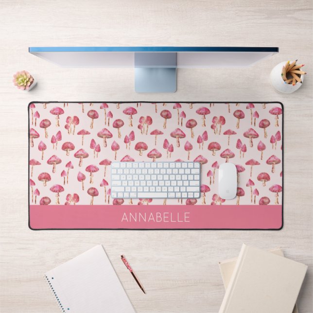 Alfrombrillas De Escritorio Mushroom Woodland Forest First Name (Oficina 1)