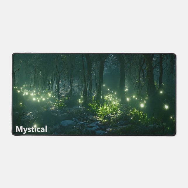 Alfrombrillas De Escritorio Mystical Night Forest   (Anverso)