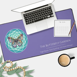 Alfrombrillas De Escritorio Mystical Purple Butterfly Mandala Tarot Reading