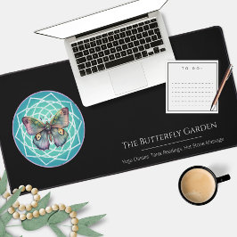 Alfrombrillas De Escritorio Mystical Purple Butterfly Mandala Tarot Reading