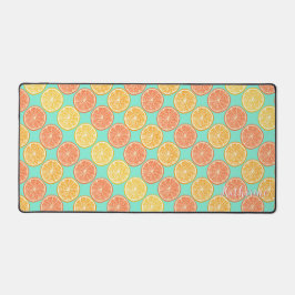 Alfrombrillas De Escritorio Naranja Verde azulado