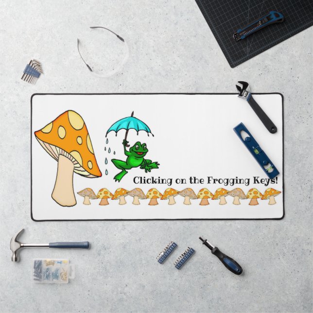 Alfrombrillas De Escritorio Naturaleza del champiñón de la rana de la estera (Puesto de trabajo)