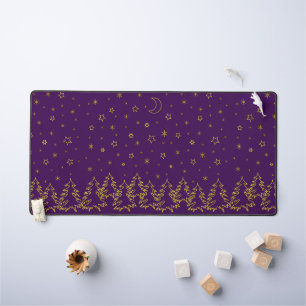 Alfrombrillas De Escritorio Navidades amarillos abundan árboles y estrellas en