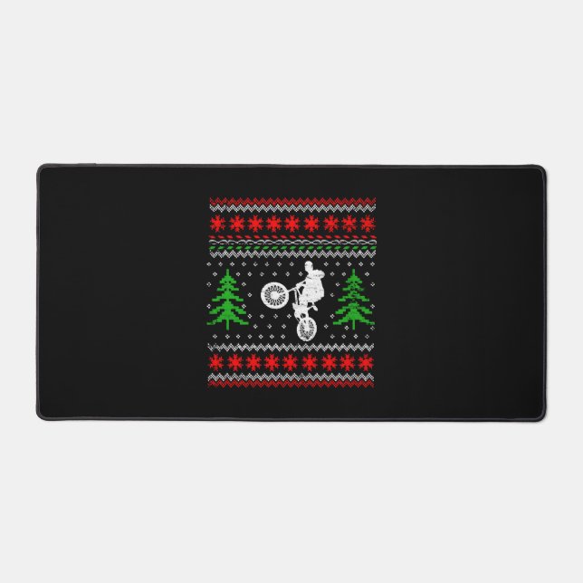 Alfrombrillas De Escritorio Navidades BMX (Anverso)