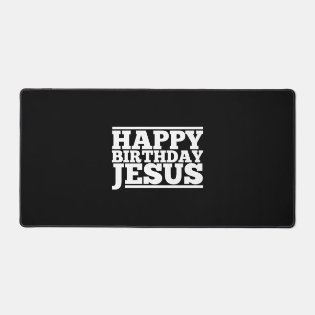 Alfrombrillas De Escritorio Navidades de Cumpleaños Jesús (Anverso)
