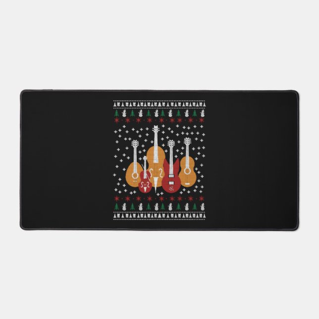 Alfrombrillas De Escritorio Navidades de guitarra (Anverso)