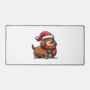 Alfrombrillas De Escritorio Navidades de la elegancia de Dachshund Anticipatio