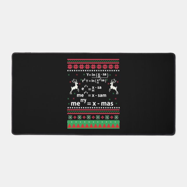 ALFROMBRILLAS DE ESCRITORIO NAVIDADES MATH (Anverso)