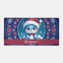 Alfrombrillas De Escritorio Navidades personalizados Kawaii Bear Dot Mandala