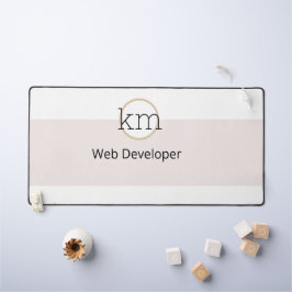 Alfrombrillas De Escritorio negocio estético rosa