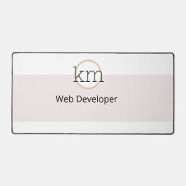 Alfrombrillas De Escritorio negocio estético rosa