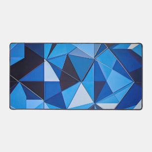 ALFROMBRILLAS DE ESCRITORIO NEO GEO TRIANGLES EN AZUL