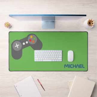 Alfrombrillas De Escritorio Niños con controlador de videojuegos Guay Personal