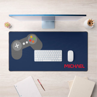 Alfrombrillas De Escritorio Niños con controlador de videojuegos Guay Personal