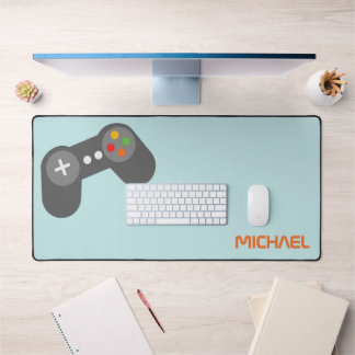 Alfrombrillas De Escritorio Niños con controlador de videojuegos Guay Personal