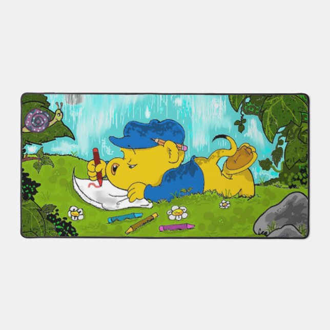 Alfrombrillas De Escritorio Niños dibujantes de Ferald (Anverso)