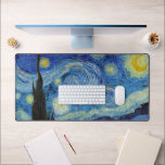 Alfrombrillas De Escritorio Noche estrellada, Vincent van Gogh<br><div class="desc">Vincent Willem van Gogh (30 de marzo de 1853 a 29 de julio de 1890) fue un pintor holandés post-impresionista que figura entre las figuras más famosas e influyentes de la historia del arte occidental. En poco más de una década, creó unas 2.100 obras de arte, entre ellas unas 860...</div>