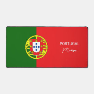 Alfrombrillas De Escritorio Nombre personalizado Bandera portuguesa
