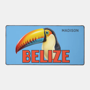 Alfrombrillas De Escritorio Nombre personalizado BELIZE Toucan