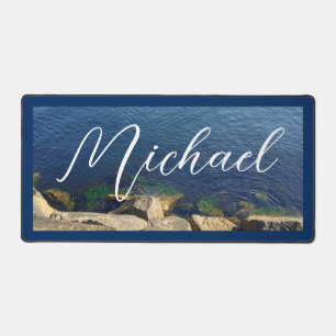 Alfrombrillas De Escritorio Nombre personalizado de la foto del océano azul pr