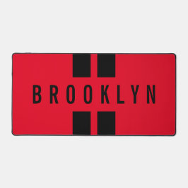 Alfrombrillas De Escritorio Nombre personalizado Doble franjas Carreras Ventil