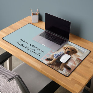 Alfrombrillas De Escritorio Nombre personalizado foto de perro lindo divertido
