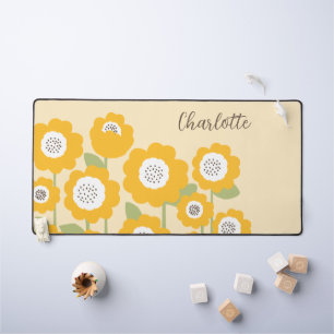 Alfrombrillas De Escritorio Nombre personalizado mínimo de girasol moderno min