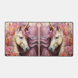 Alfrombrillas De Escritorio Nombre personalizado Unicorn