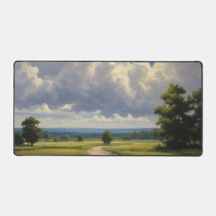 Alfrombrillas De Escritorio Nubes blancas y cielo azul despejado