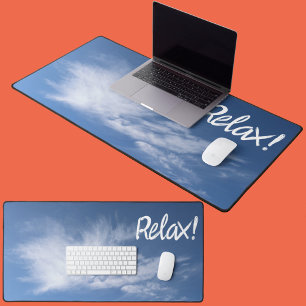 Alfrombrillas De Escritorio Nubes blancas y la tipografía fotográfica moderna