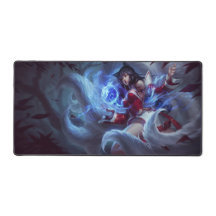 Nueve Tail Fox Deskmat | Mat de la mesa de persona