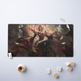 Alfrombrillas De Escritorio Nueve Tail Fox Deskmat | Mat de la mesa de persona