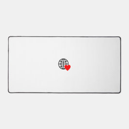 Alfrombrillas De Escritorio Nuevo logotipo de texto personalizado Mat de escri