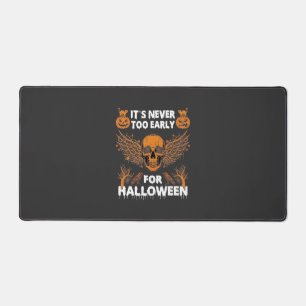 Alfrombrillas De Escritorio Nunca Es Demasiado Temprano Halloween Cráneo Vid E