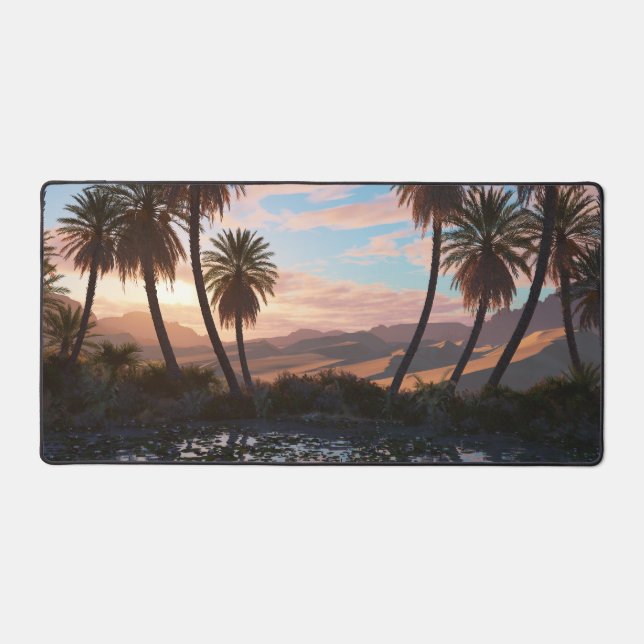 Alfrombrillas De Escritorio Oasis (Amanecer) (Anverso)