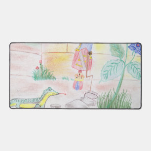 Alfrombrillas De Escritorio Obra de arte de niños personalizados, juguete de d