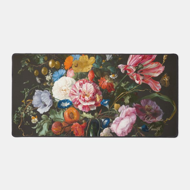 Alfrombrillas De Escritorio Obra maestra holandesa con flores (Anverso)